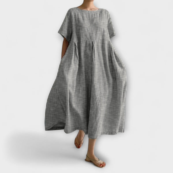 Glyza | Übergroßes Schlichtes Kleid