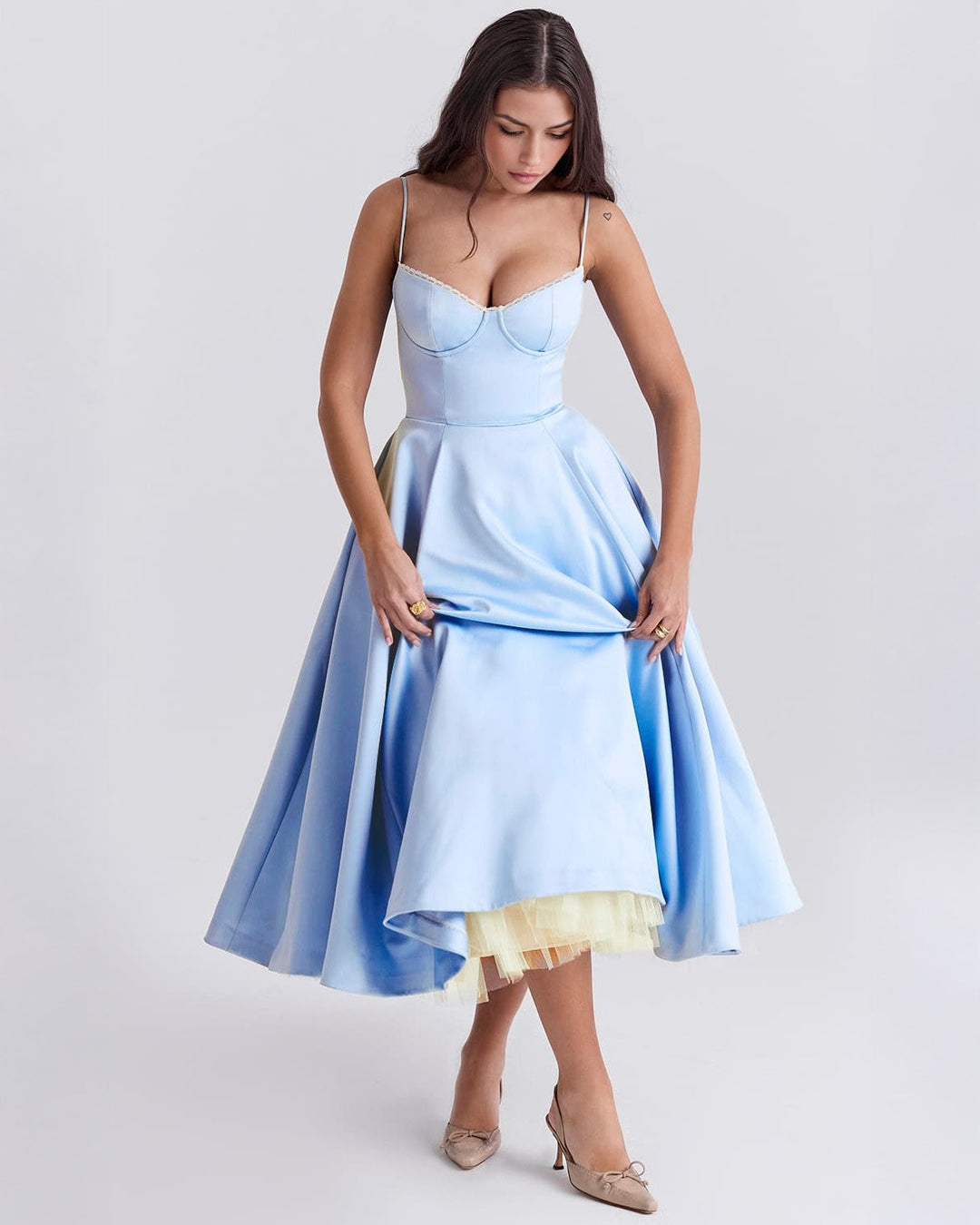 Olla | Elegantes Midikleid