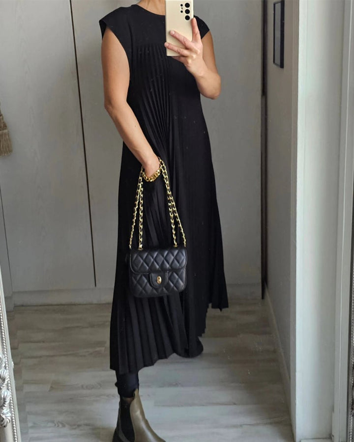 Grace | Mühelos Elegantes Plisseekleid