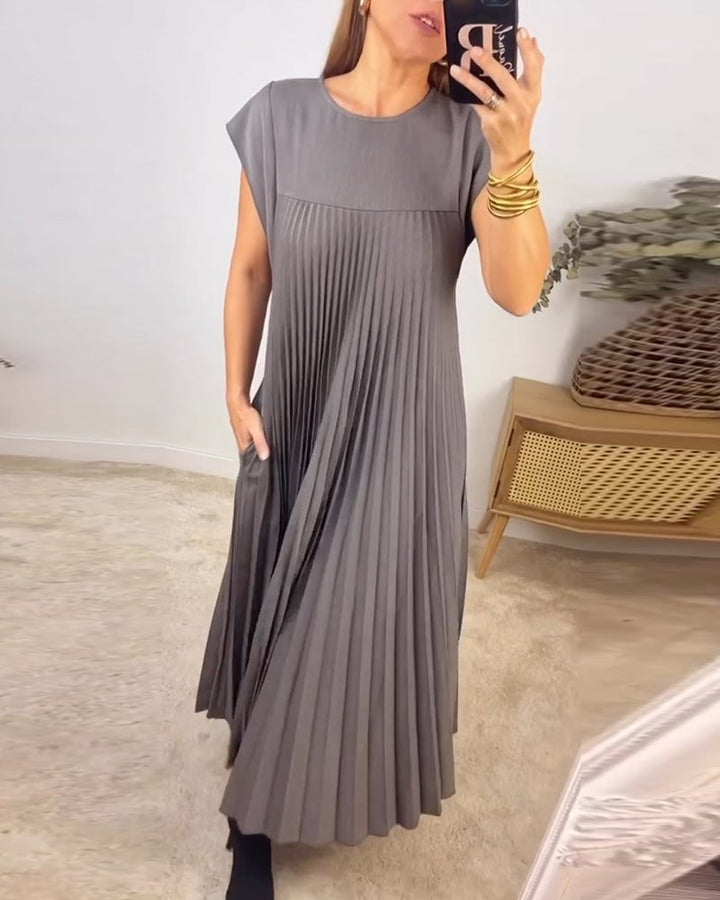 Grace | Mühelos Elegantes Plisseekleid