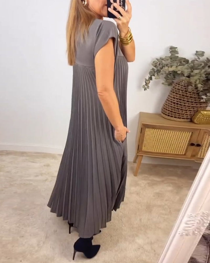Grace | Mühelos Elegantes Plisseekleid