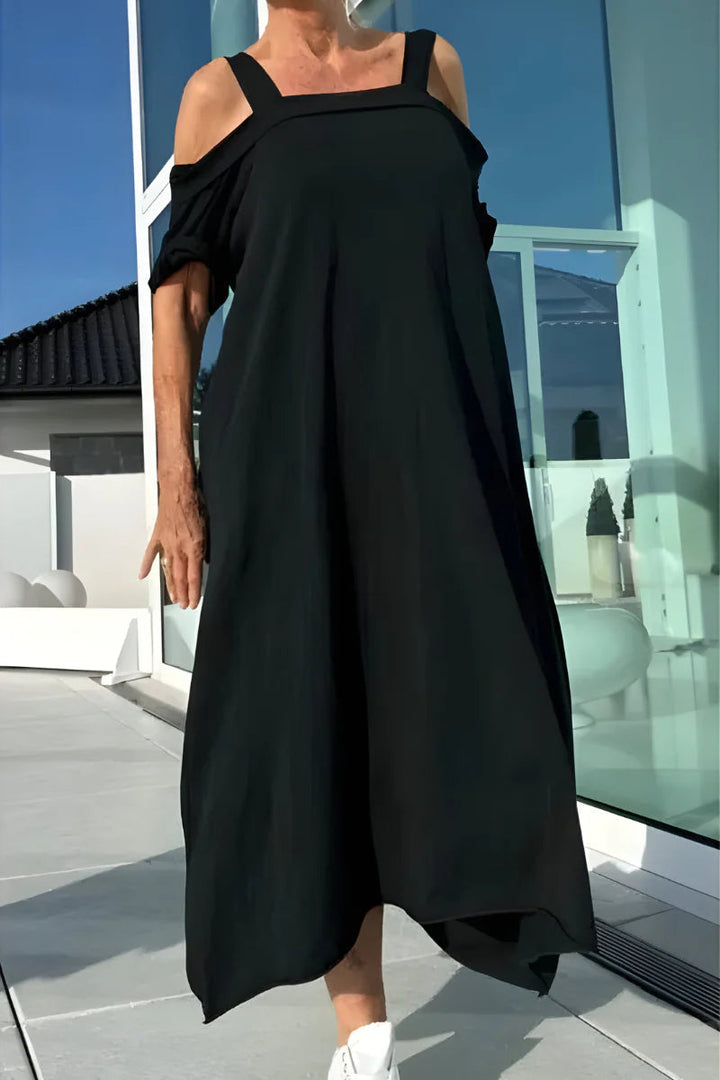 Vasha │ Schulterfreies Sommerkleid