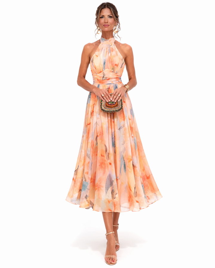 Aira | Elegantes Chiffon-Kleid