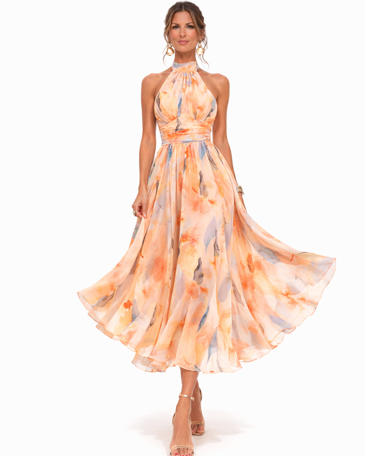 Aira | Elegantes Chiffon-Kleid