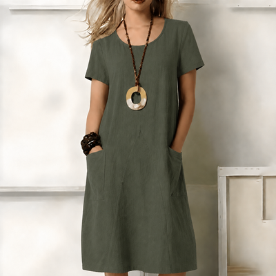 Marga | Modernes Boho-Midikleid