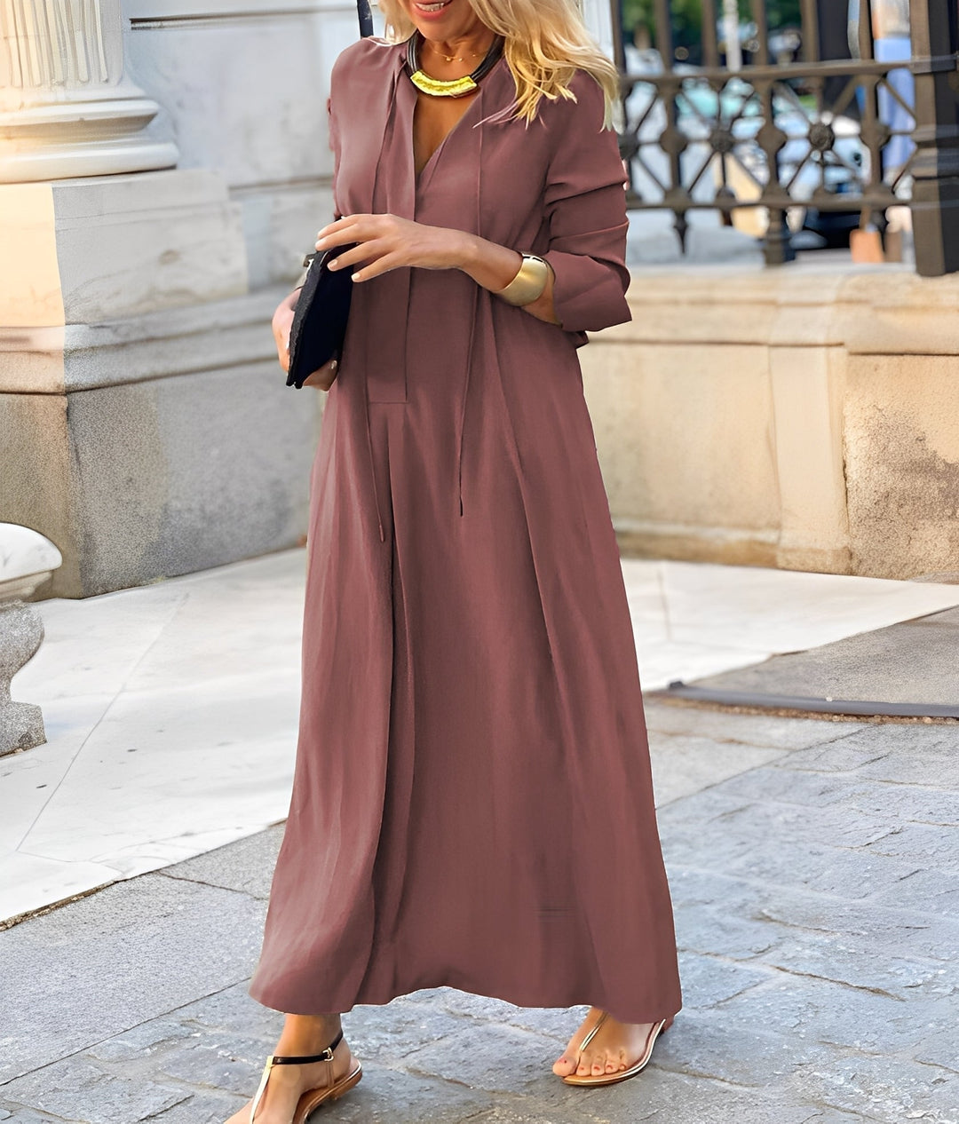 Christelle | Lässiges Maxikleid