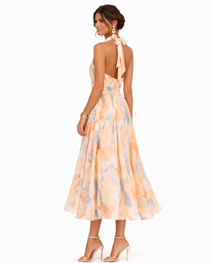 Aira | Elegantes Chiffon-Kleid