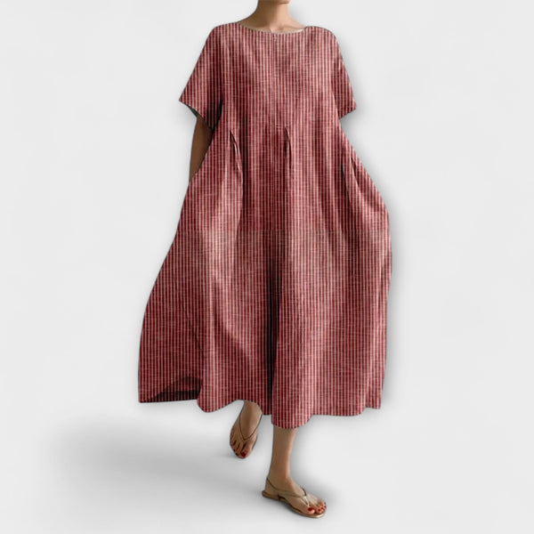 Glyza | Übergroßes Schlichtes Kleid