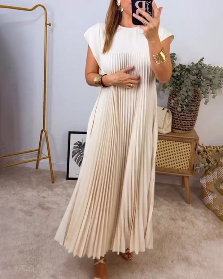 Grace | Mühelos Elegantes Plisseekleid