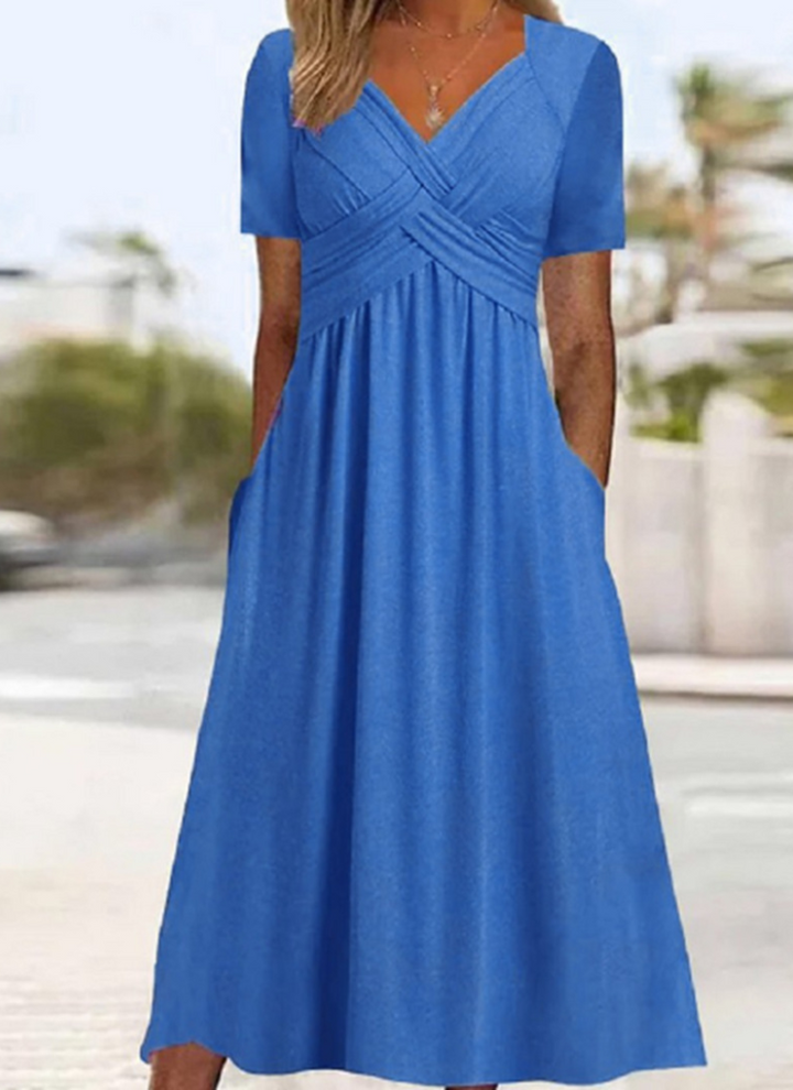 Monica | Stilvolles Crossover-Kleid