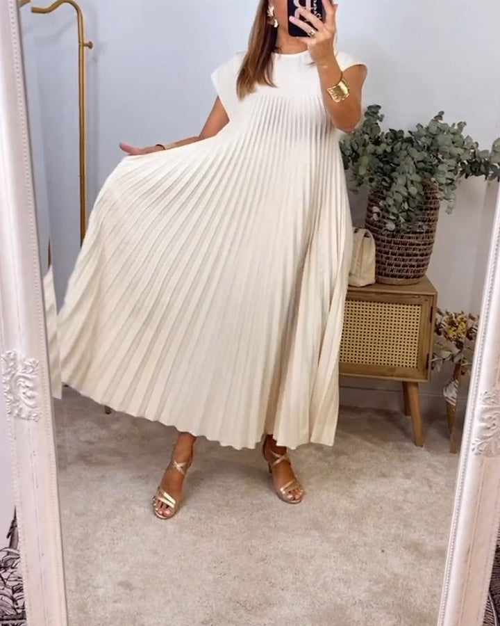 Grace | Mühelos Elegantes Plisseekleid