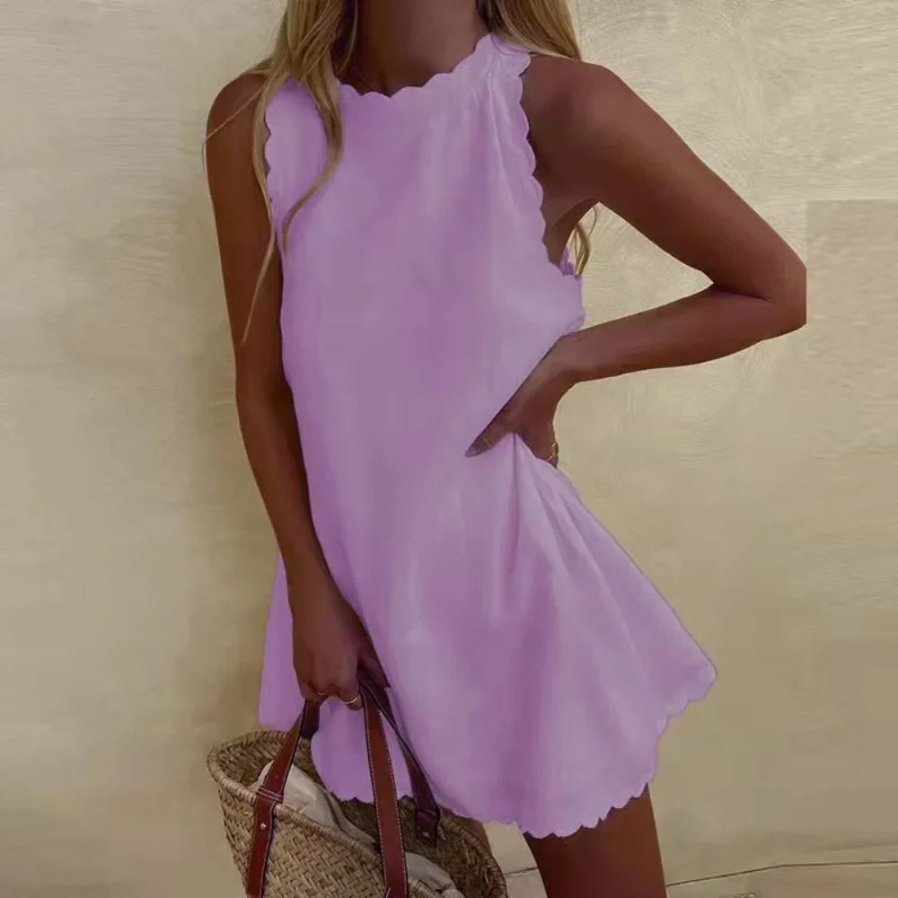 Heidilyn | Süßes ärmelloses Minikleid