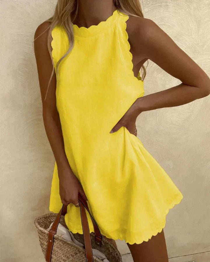 Heidilyn | Süßes ärmelloses Minikleid