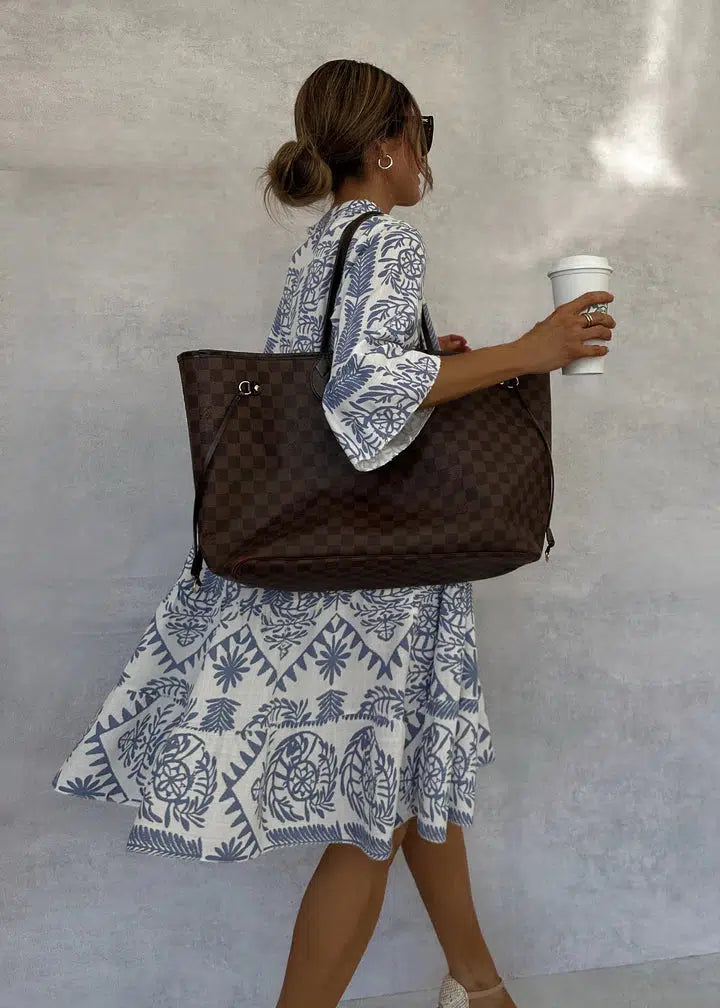 Adelia | Stilvolles Boho-Midikleid