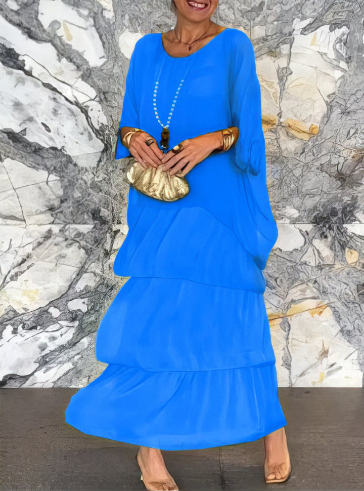 Vittoria | Göttliches Rüschen Maxikleid