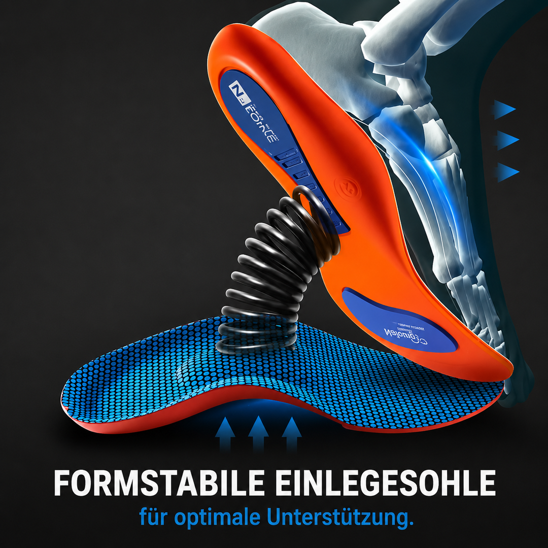 Set ergonomischer Stützeinlagen