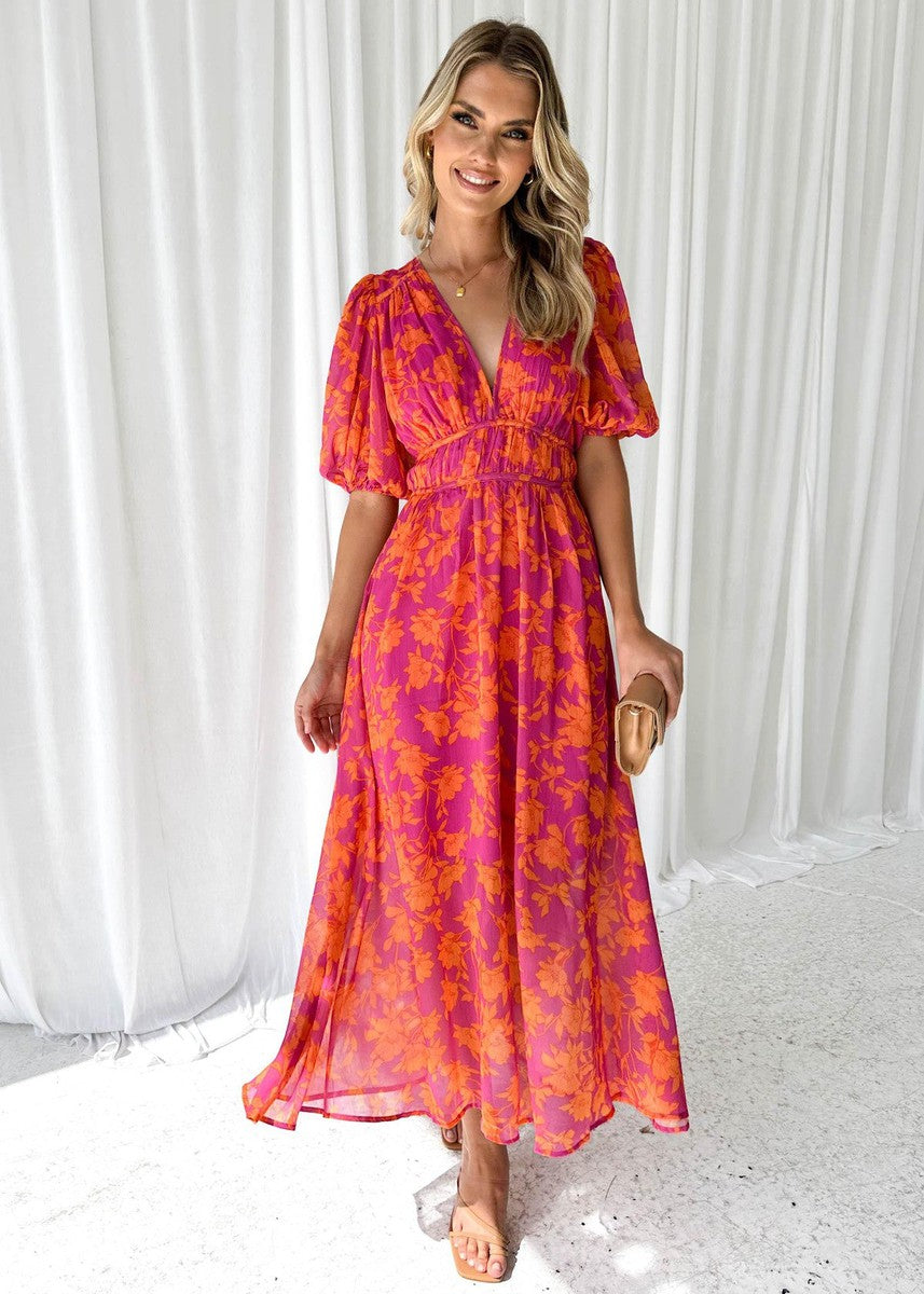 Katlie │ Florales Freizeitkleid