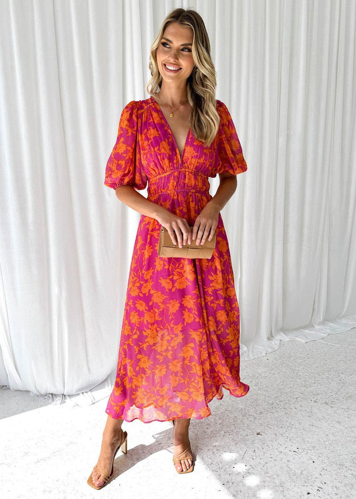 Katlie │ Florales Freizeitkleid