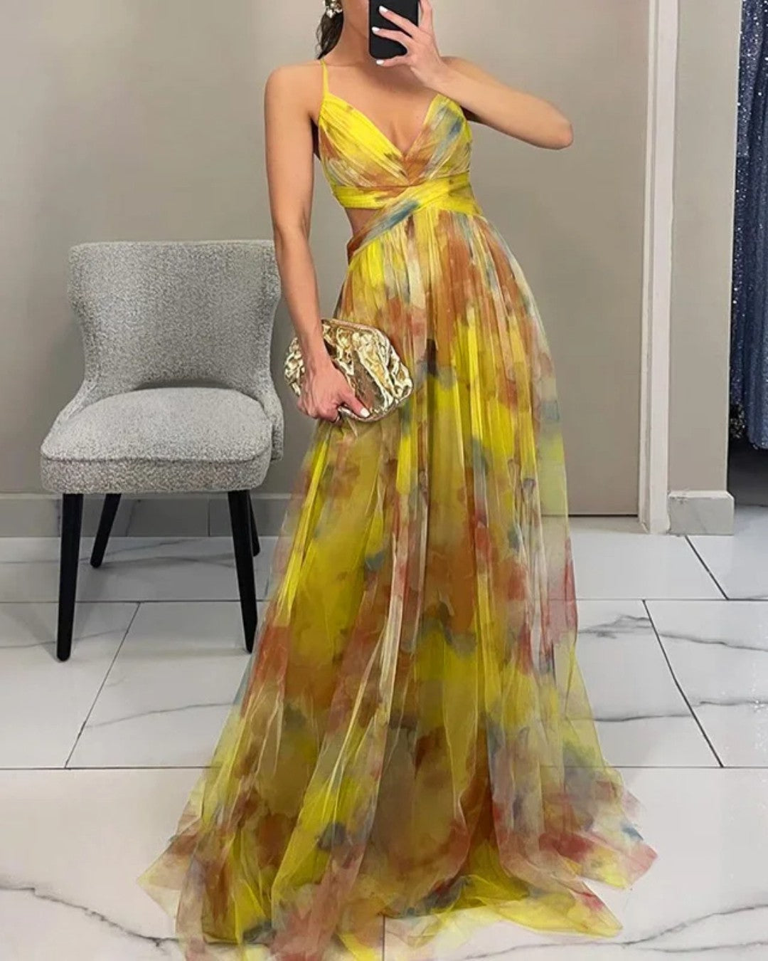 Katrina | Stilvolles Abend-Maxikleid