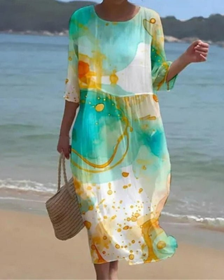 Kelra | Midi Sommerkleid