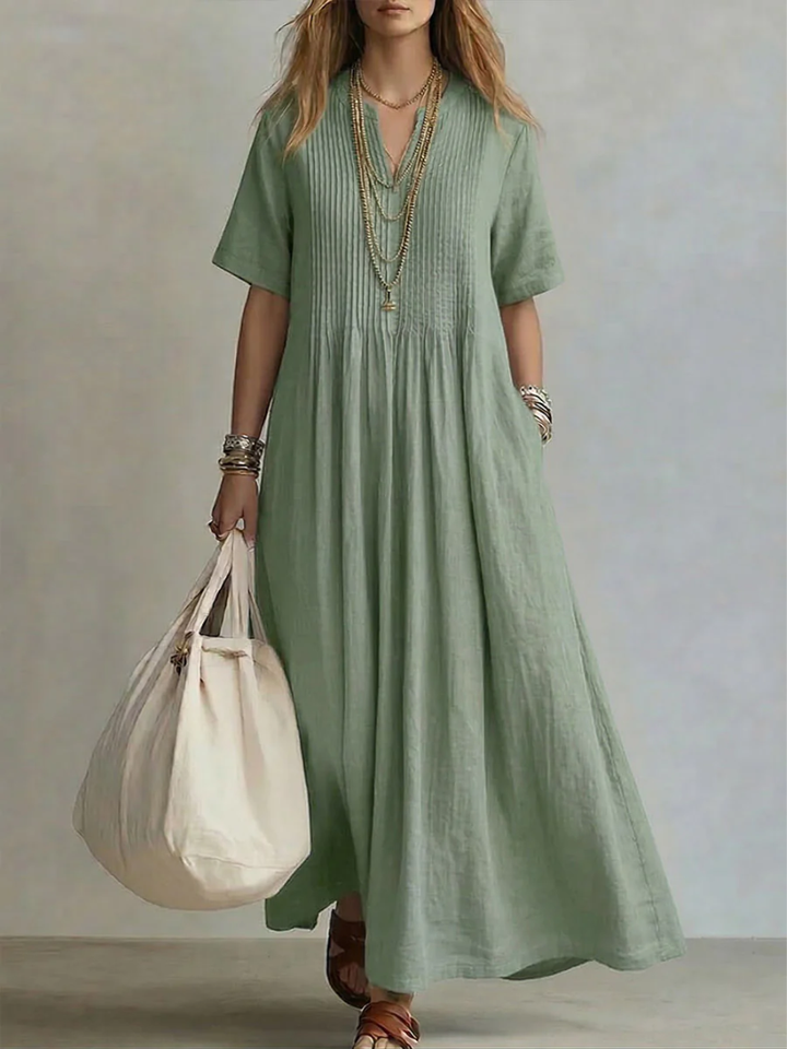 Betsie │ Elegantes Kleid mit V-Ausschnitt