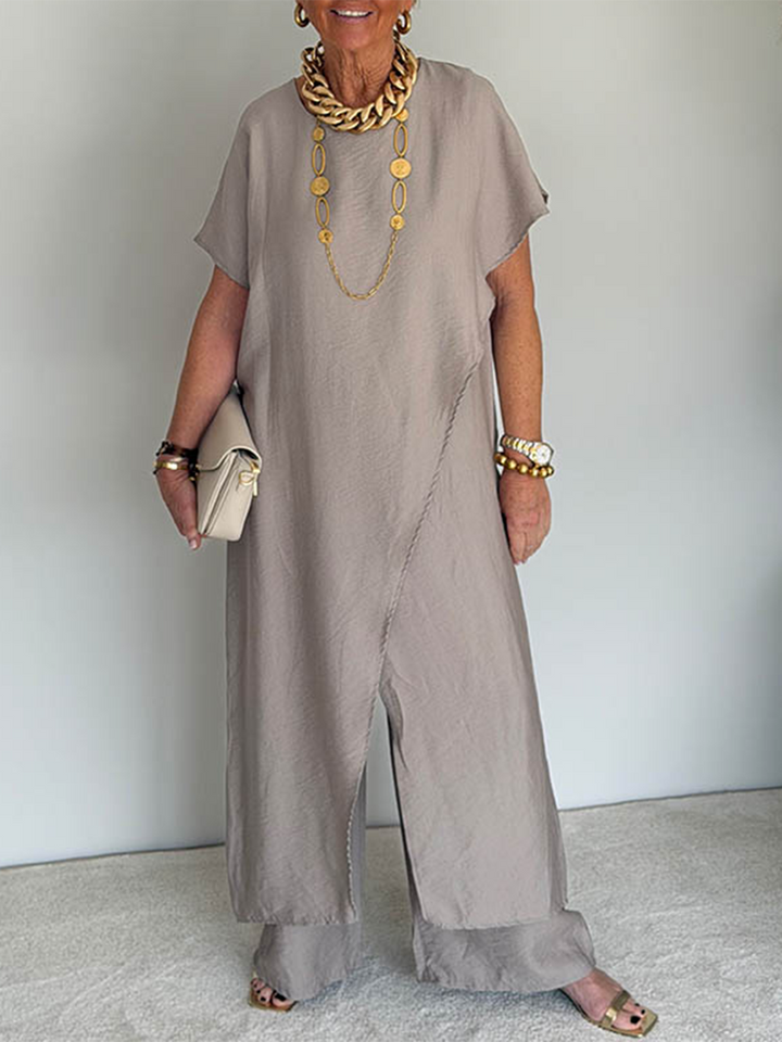 Yasmim │ Gemütliches Asymmetrisches Kleid