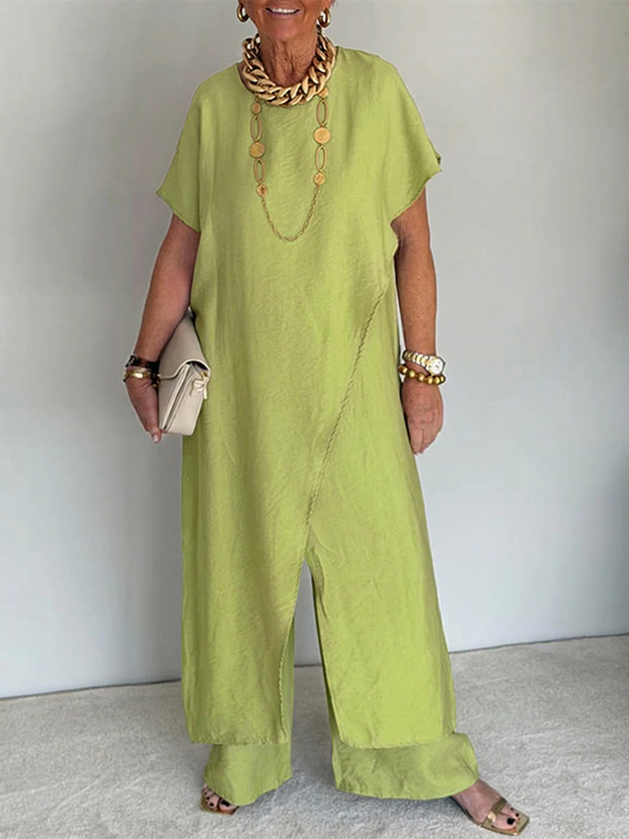 Yasmim │ Gemütliches Asymmetrisches Kleid