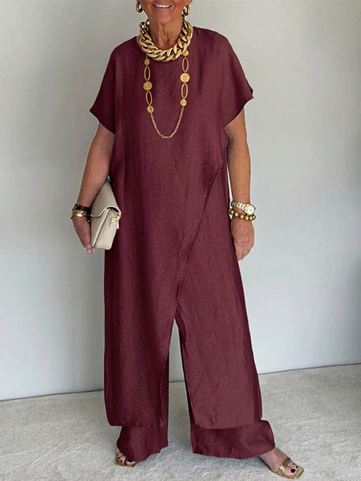 Yasmim │ Gemütliches Asymmetrisches Kleid