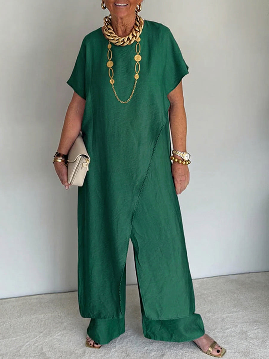 Yasmim │ Gemütliches Asymmetrisches Kleid
