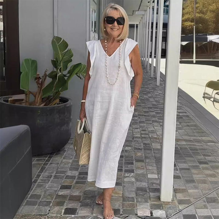 Luna | Luftiges lockerer Passform Sommerkleid
